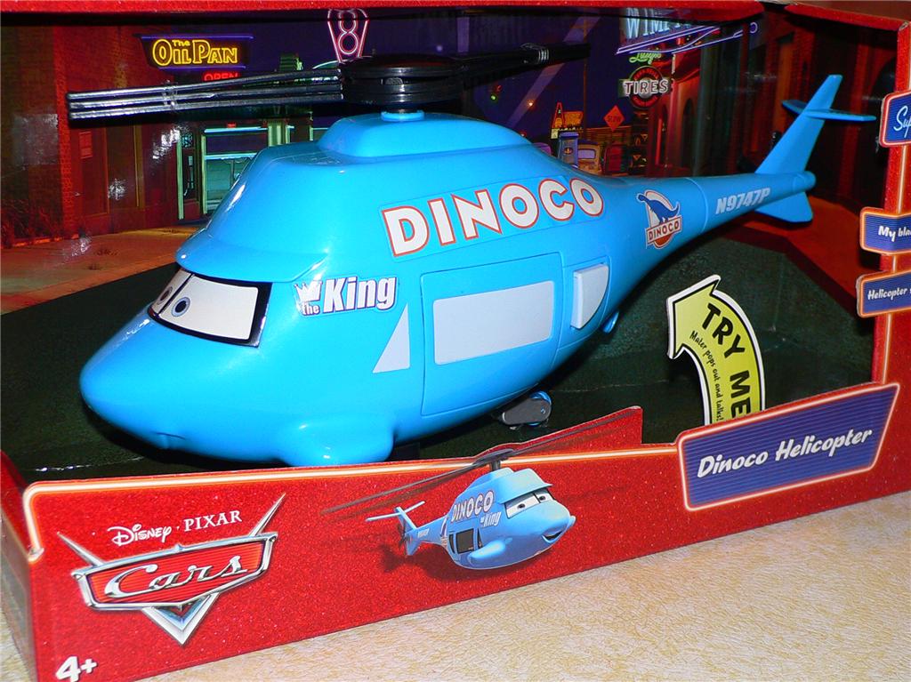 dinoco helicopter toy