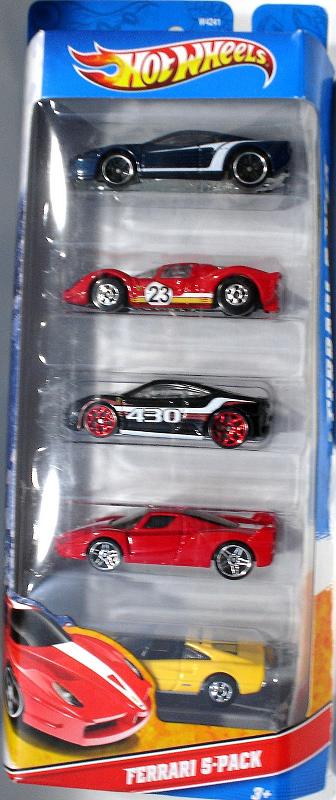 - Now and Then Galleria LLC Marc's Collections: Hot Wheels Ferrari 5-p...