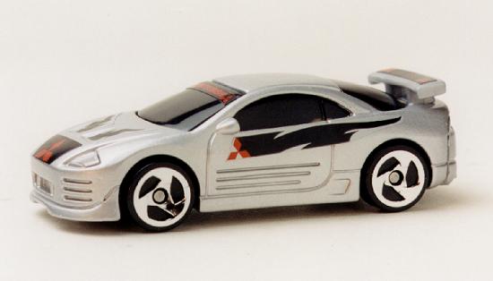 2001 Hot Wheels Mcdonalds Toy 6 Mitsubishi Eclipse.